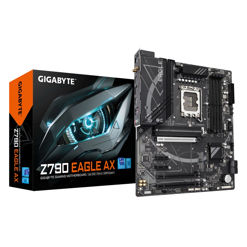 Обзор материнской платы Gigabyte Z790 Eagle AX Обзор материнской платы Gigabyte Z790 Eagle AX