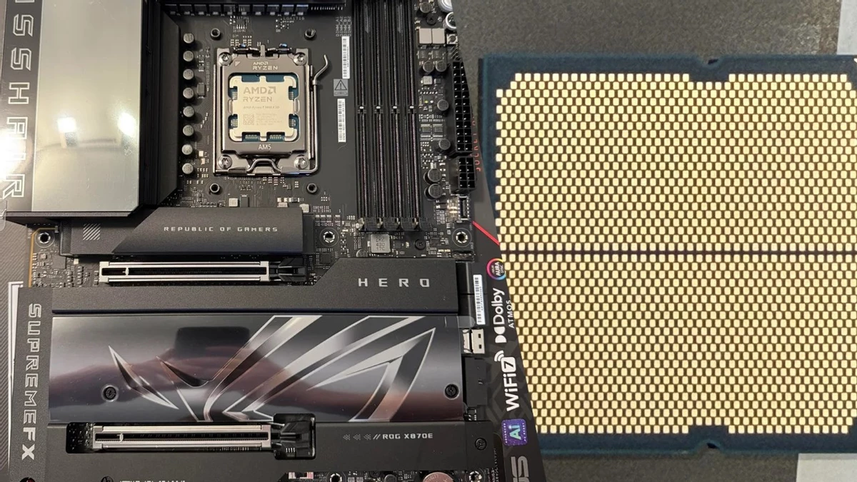 Еще два Ryzen 7 9800X3D погибли в лапах сокета AM5 на материнских платах ASUS