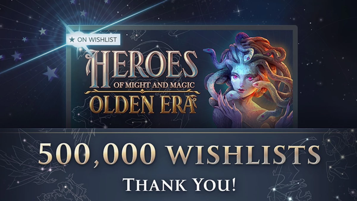 500 000 пользователей Steam добавили Heroes of Might & Magic: Olden Era в свой список желаемого 500 000 пользователей Steam добавили Heroes of Might & Magic: Olden Era в свой список желаемого