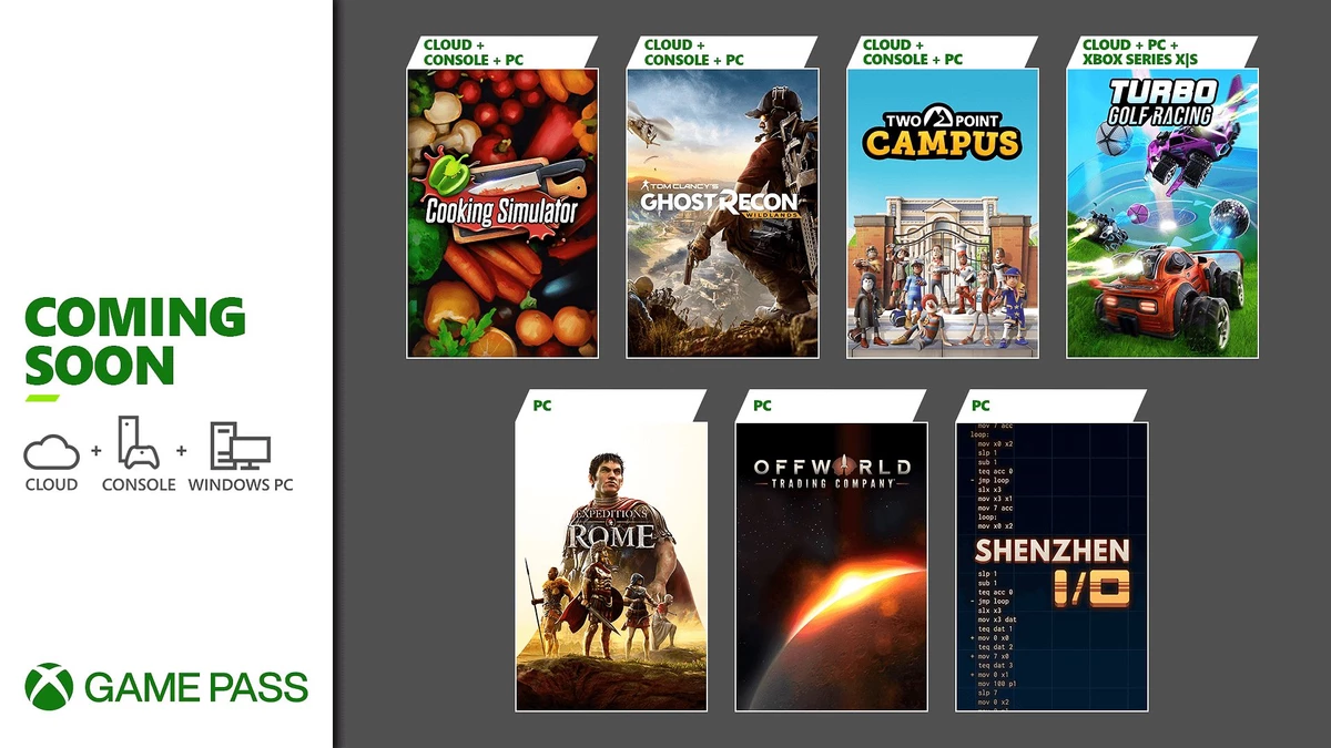 Ghost Recon Wildlands, Two Point Campus и еще 5 игр появятся в Xbox Game Pass в августе Ghost Recon Wildlands, Two Point Campus и еще 5 игр появятся в Xbox Game Pass в августе