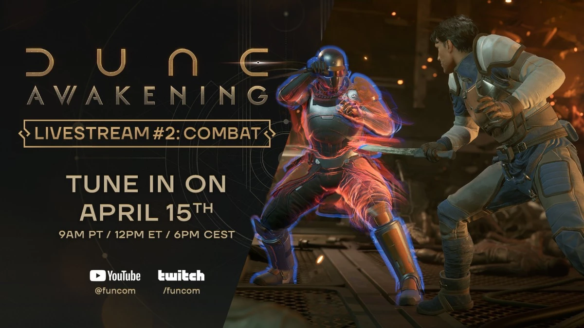 На следующем стриме Dune: Awakening разработчики покажут боевую систему и гильдийский контент На следующем стриме Dune: Awakening разработчики покажут боевую систему и гильдийский контент
