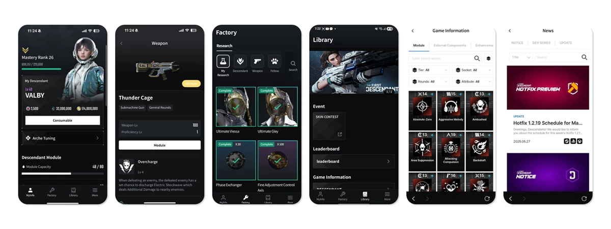 The First Descendant представляет официальное мобильное приложение-компаньон The First Descendant представляет официальное мобильное приложение-компаньон