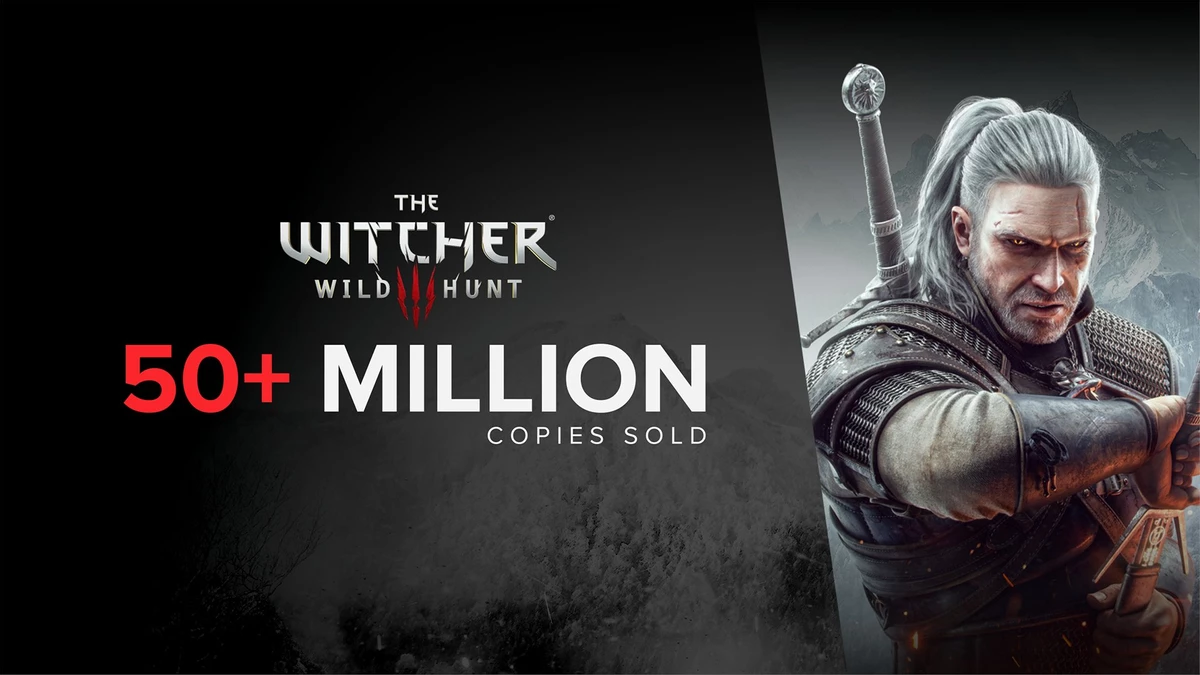 Общие продажи серии игр The Witcher составляют более 75 млн копий Общие продажи серии игр The Witcher составляют более 75 млн копий