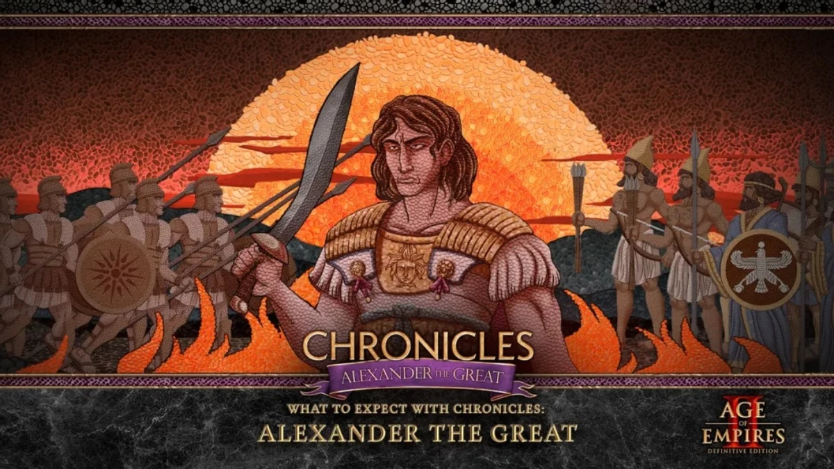 Александр Македонский приходит в Age of Empires 2: Definitive Edition Александр Македонский приходит в Age of Empires 2: Definitive Edition
