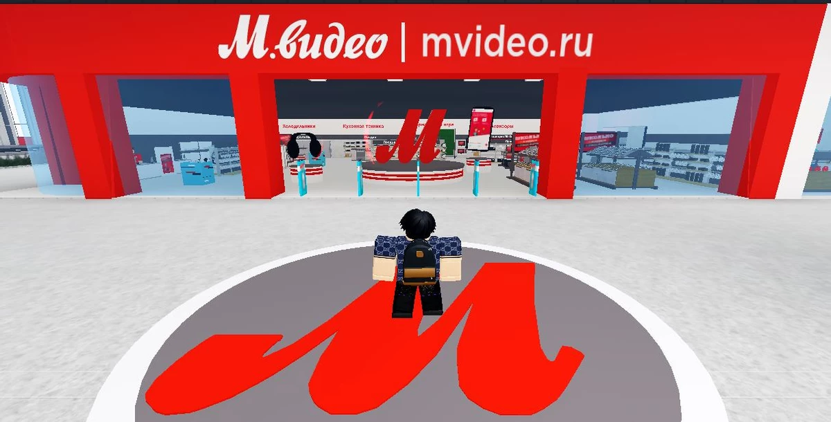 М.Видео пытается привлечь школьную аудиторию через Roblox М.Видео пытается привлечь школьную аудиторию через Roblox