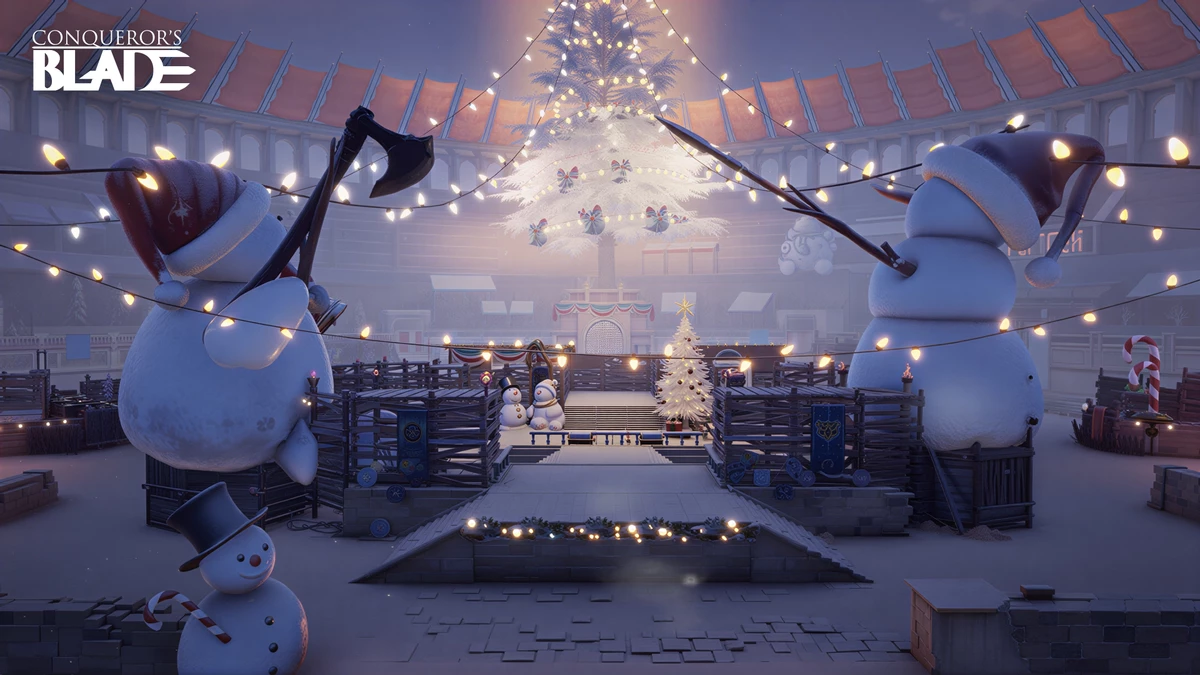 В Conqueror’s Blade стартовало зимнее событие «Скованный льдом Колизей»