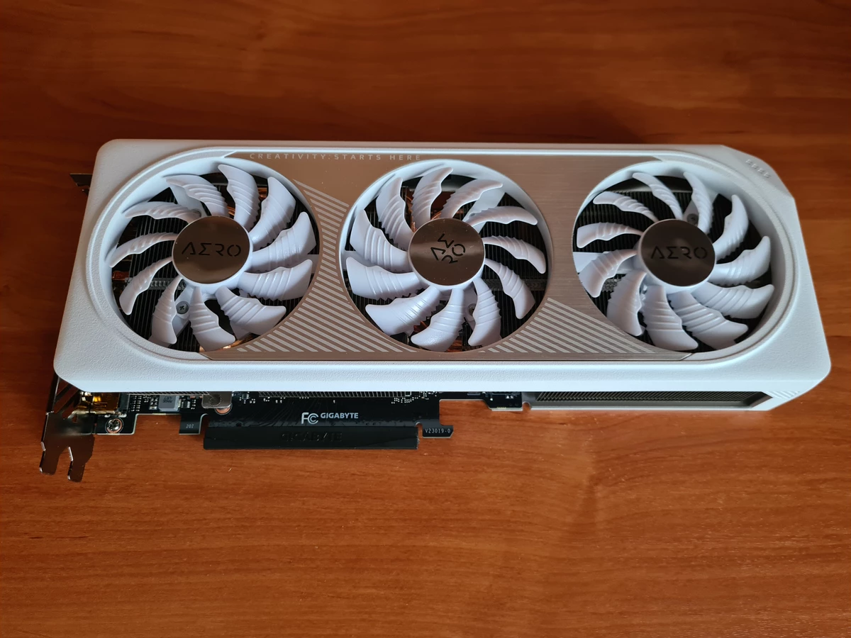 Обзор Gigabyte GeForce RTX 4060 Ti AERO OC Обзор Gigabyte GeForce RTX 4060 Ti AERO OC