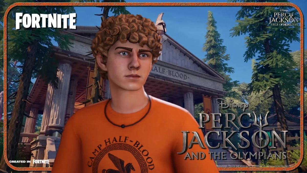 Fortnite встречает «Перси Джексона»
