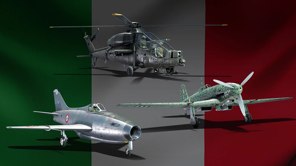 Успейте получить ограниченные по времени декали Frecce Tricolori в War Thunder