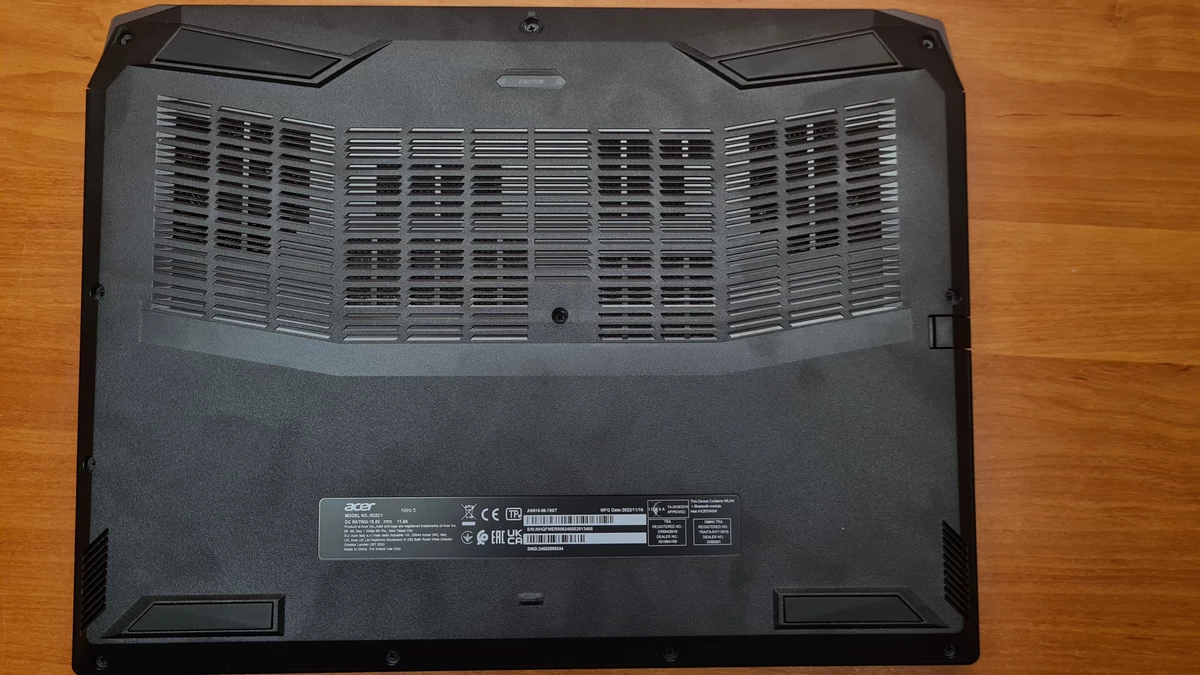 Обзор игрового ноутбука Nitro 5 от Acer c Core i7-12700H и мобильной RTX 3060 Обзор игрового ноутбука Nitro 5 от Acer c Core i7-12700H и мобильной RTX 3060
