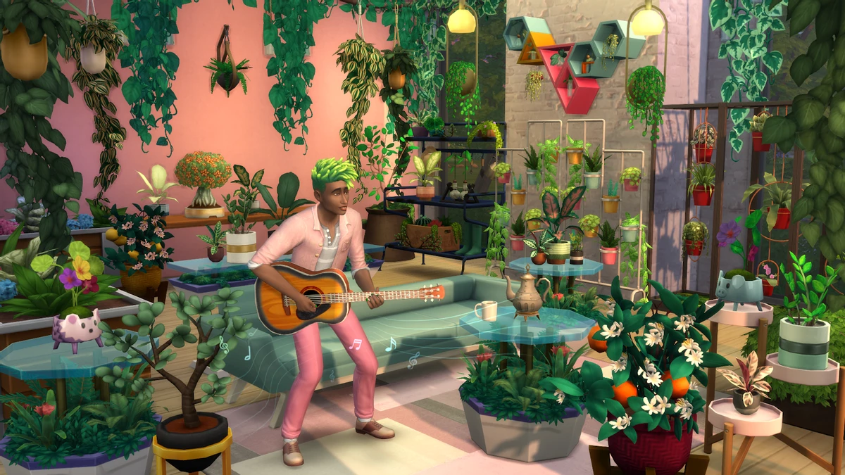 Первые сценарии и “Комнатные Растения” для The Sims 4 Первые сценарии и “Комнатные Растения” для The Sims 4