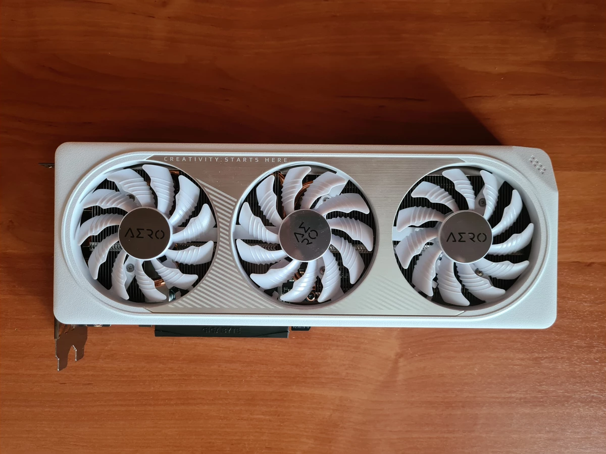 Обзор Gigabyte GeForce RTX 4060 Ti AERO OC Обзор Gigabyte GeForce RTX 4060 Ti AERO OC