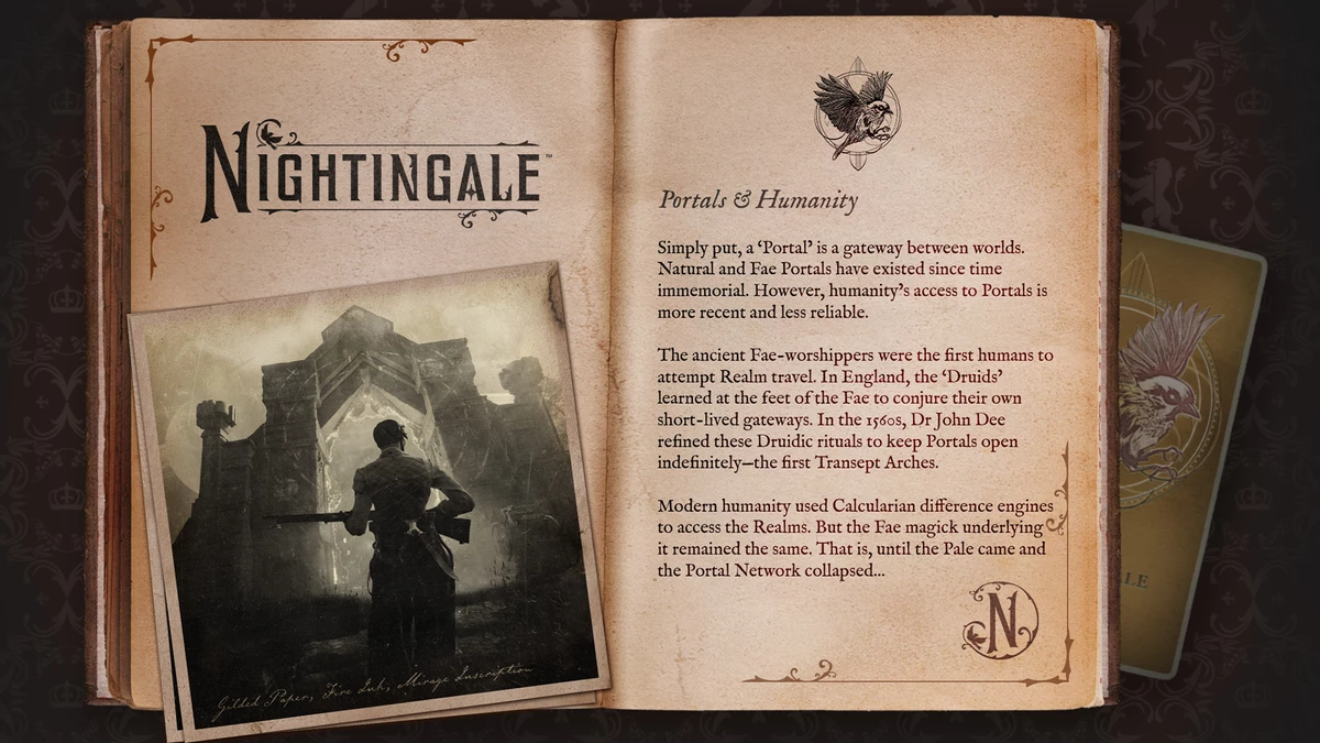 Разработчики игры на выживание Nightingale рассказали об истории возникновения порталов Разработчики игры на выживание Nightingale рассказали об истории возникновения порталов
