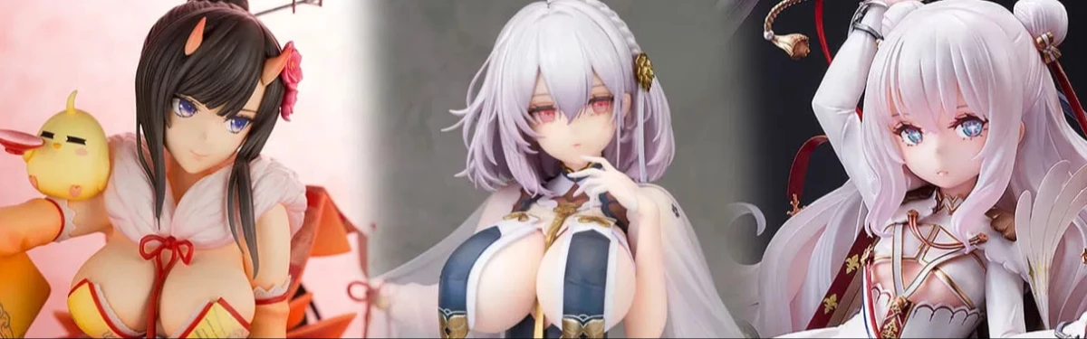 Azur Lane - Трио новых великолепных фигурок Сириус, Ле Малин и Рюхо Azur Lane - Трио новых великолепных фигурок Сириус, Ле Малин и Рюхо