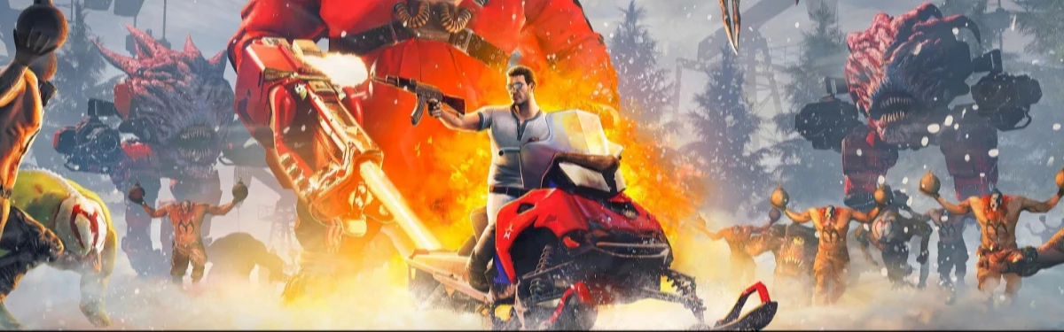 [Стрим] Из дедули скоро песок посыпется — играем в Serious Sam Siberian Mayhem 
