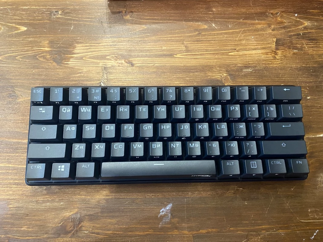 Обзор механической игровой клавиатуры HyperX Alloy Origins 60 Обзор механической игровой клавиатуры HyperX Alloy Origins 60