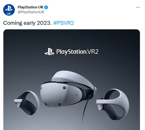 Анонсировано окно релиза шлема виртуальной реальности PlayStation VR2 Анонсировано окно релиза шлема виртуальной реальности PlayStation VR2