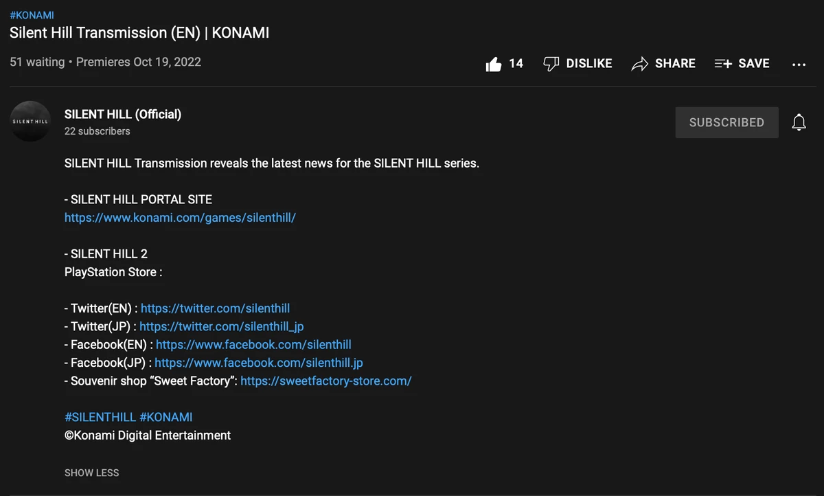 Стало известно, что Konami собирается показать на презентации Silent Hill Стало известно, что Konami собирается показать на презентации Silent Hill