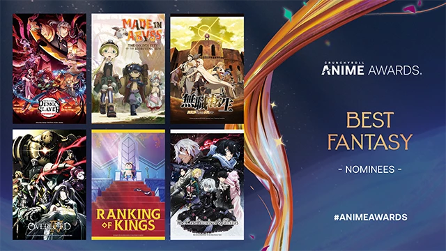 Объявлены номинанты на Crunchyroll Anime Awards Объявлены номинанты на Crunchyroll Anime Awards