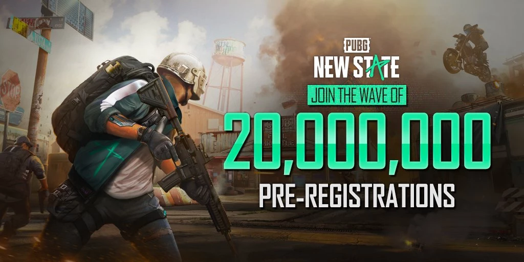 PUBG: New State - Новый тизер по случаю 20,000,000 предварительных регистраций PUBG: New State - Новый тизер по случаю 20,000,000 предварительных регистраций