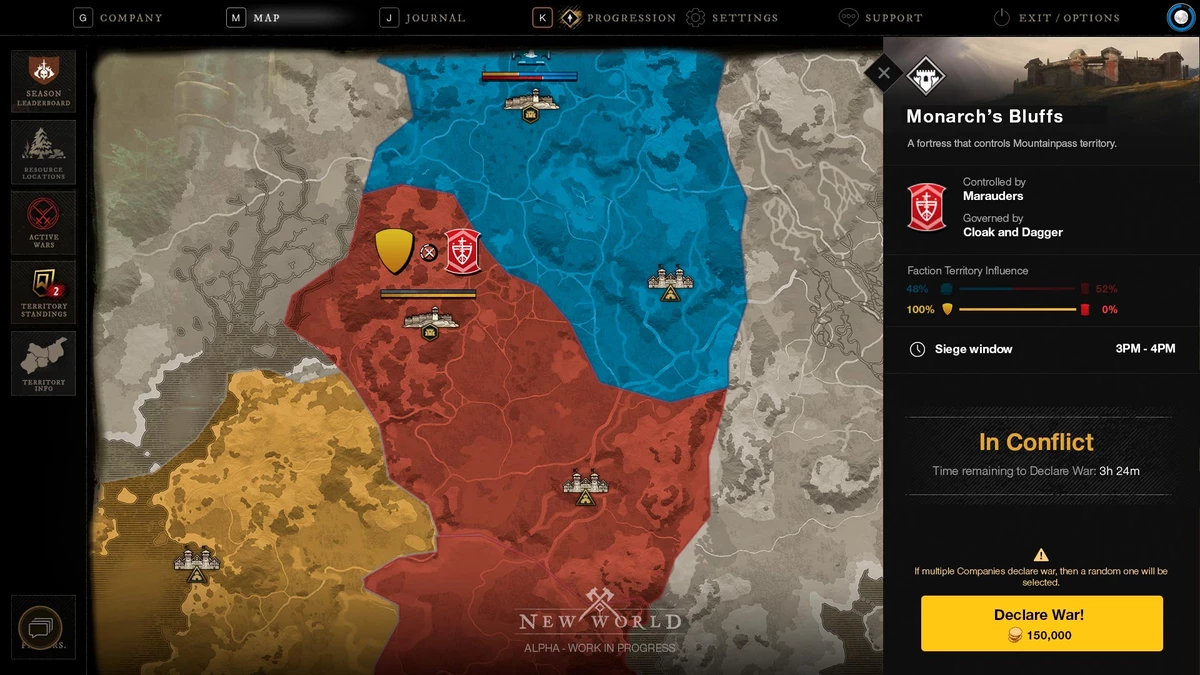 New World - Фракции и PvP New World - Фракции и PvP