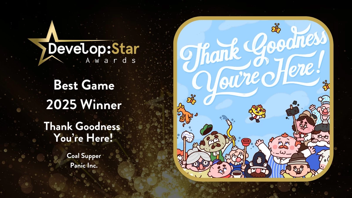 Thank Goodness You’re Here!, Unreal Engine и Сэм Лейк взяли награды на Develop:Star Awards 2025