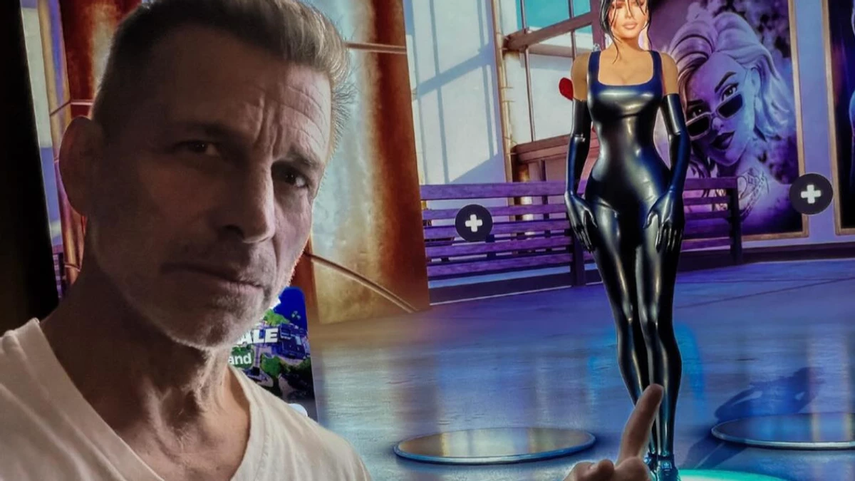 Зак Снайдер ворвался в Fortnite ради идеальной задницы Ким Кардашьян