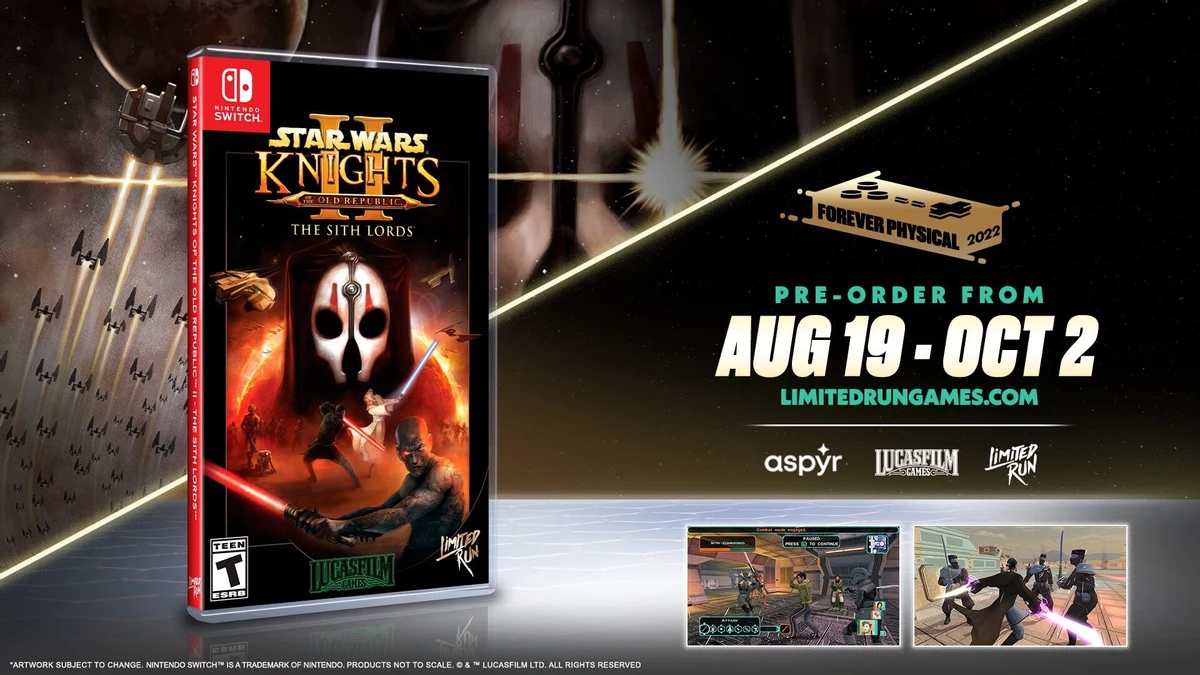 Star Wars: Knights of the Old Republic II — The Sith Lords обзаведется шикарными коллекционными изданиями Star Wars: Knights of the Old Republic II — The Sith Lords обзаведется шикарными коллекционными изданиями