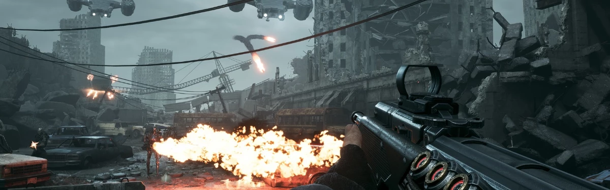 Игровой процесс Terminator: Resistance Annihilation Line с Кайлом Ризом Игровой процесс Terminator: Resistance Annihilation Line с Кайлом Ризом
