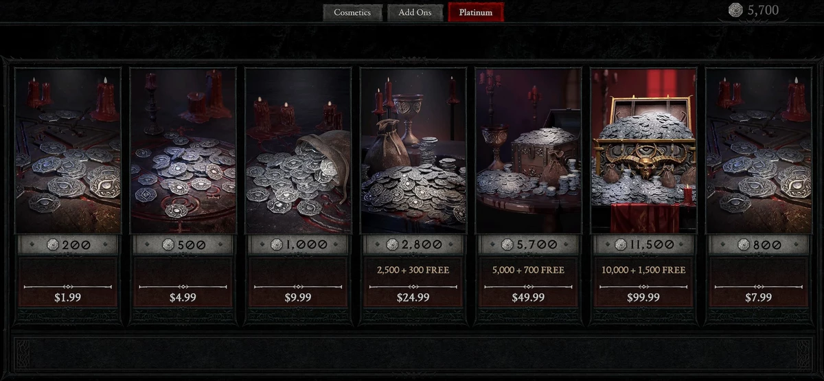 Конские цены в игровом магазине Diablo IV — даже конь будет стоить 20 баксов Конские цены в игровом магазине Diablo IV — даже конь будет стоить 20 баксов