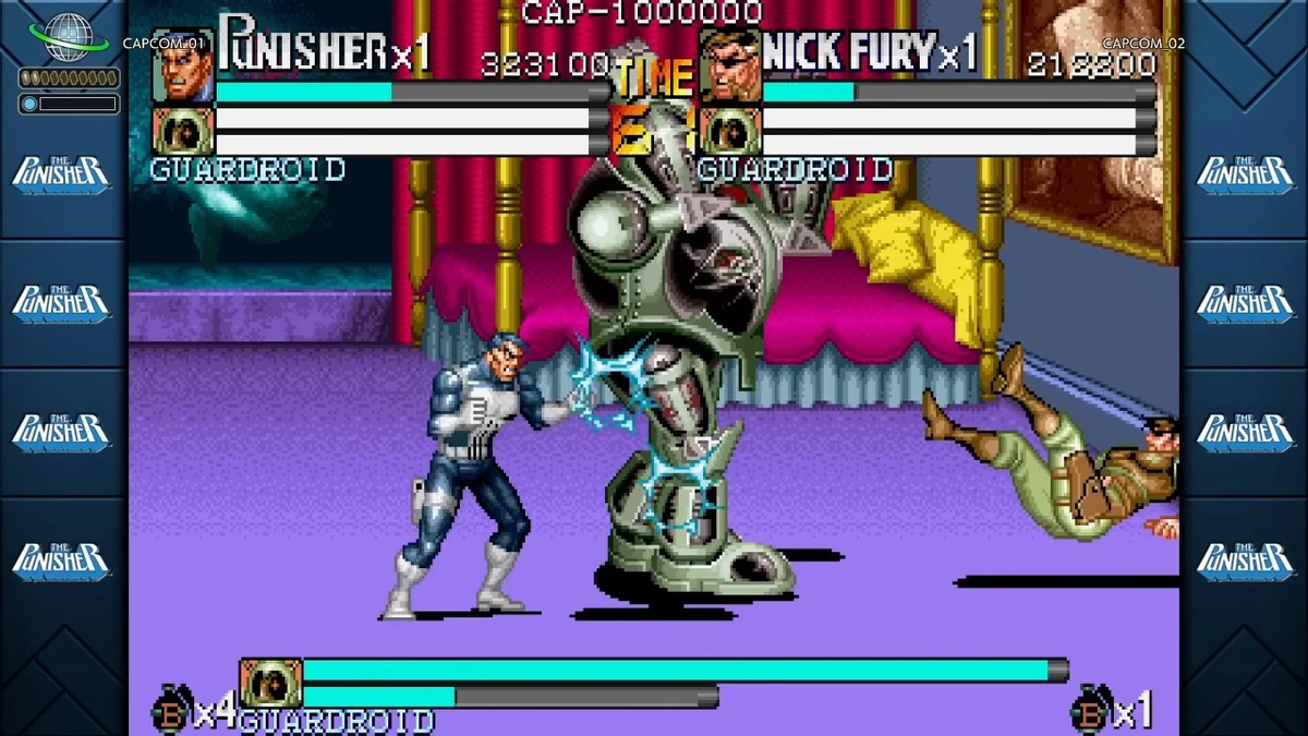 Трейлер The Punisher из MARVEL vs. CAPCOM Fighting Collection: Arcade Classics Трейлер The Punisher из MARVEL vs. CAPCOM Fighting Collection: Arcade Classics