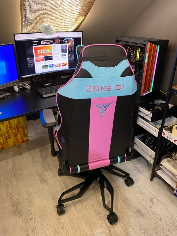 Обзор игрового кресла ZONE 51 Cyberpunk Обзор игрового кресла ZONE 51 Cyberpunk