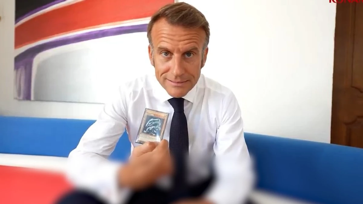 Президент Франции Эмманюэль Макрон поддержал Чемпионат мира по Yu-Gi-Oh! и козырнул своей картой Президент Франции Эмманюэль Макрон поддержал Чемпионат мира по Yu-Gi-Oh! и козырнул своей картой
