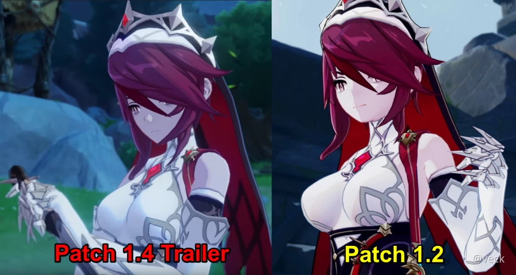 Genshin Impact - Розария была понерфлена до релиза, игроки негодуют Genshin Impact - Розария была понерфлена до релиза, игроки негодуют