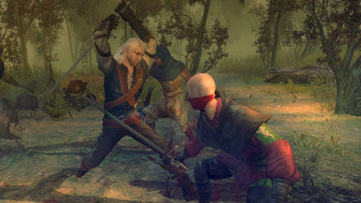 The Witcher 1 — это буквально игра для подпивасников