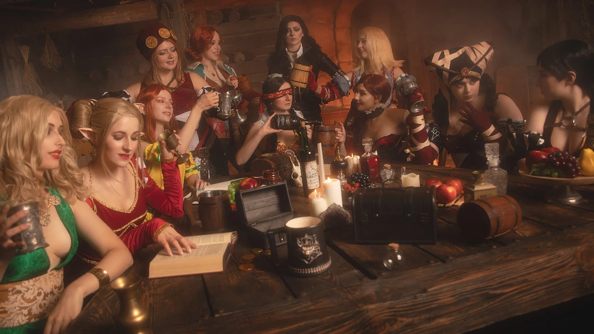 Фотосет шикарных чародеек из Ведьмака от CD Projekt RED — ни одной чернокожей Фотосет шикарных чародеек из Ведьмака от CD Projekt RED — ни одной чернокожей