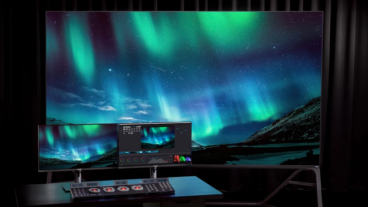 ASUS представила гигантский монитор ProArt Cinema PQ07 на micro-LED ASUS представила гигантский монитор ProArt Cinema PQ07 на micro-LED
