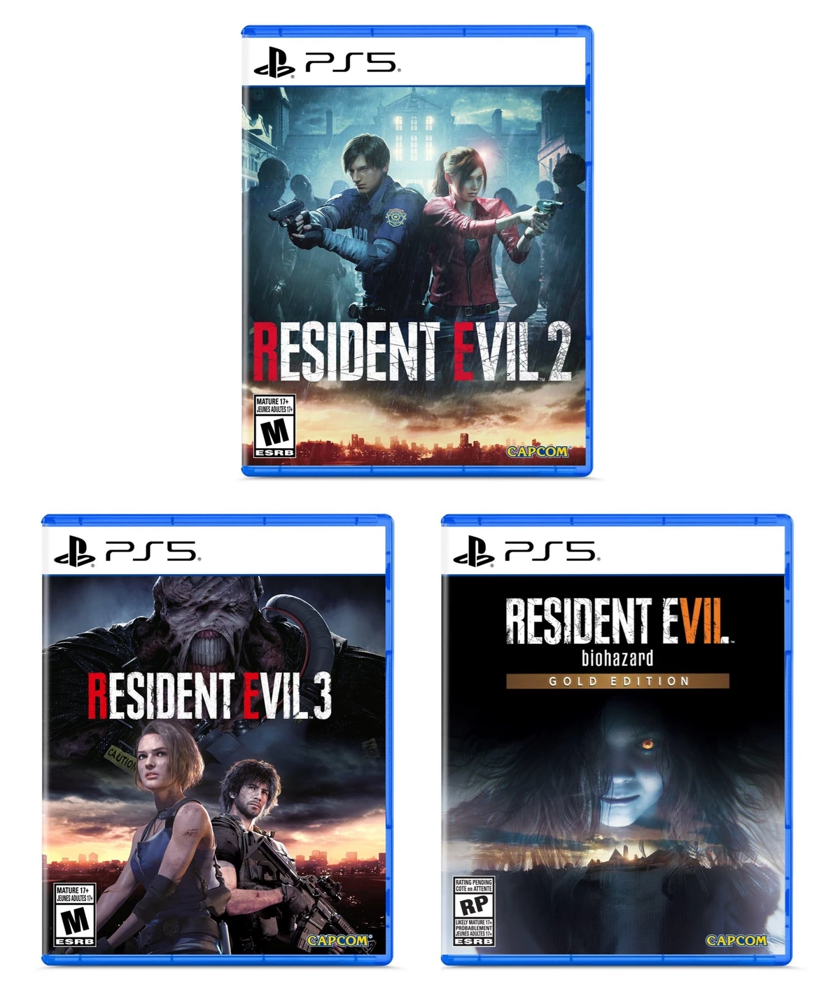 Resident Evil 2, Resident Evil 3 и Resident Evil 7 получат физические версии для PlayStation 5 Resident Evil 2, Resident Evil 3 и Resident Evil 7 получат физические версии для PlayStation 5