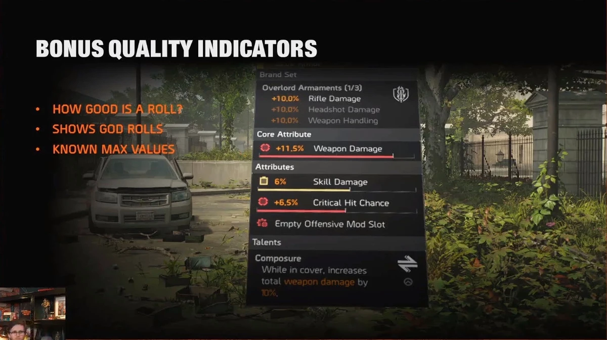 The Division 2 - переработка системы снаряжения The Division 2 - переработка системы снаряжения
