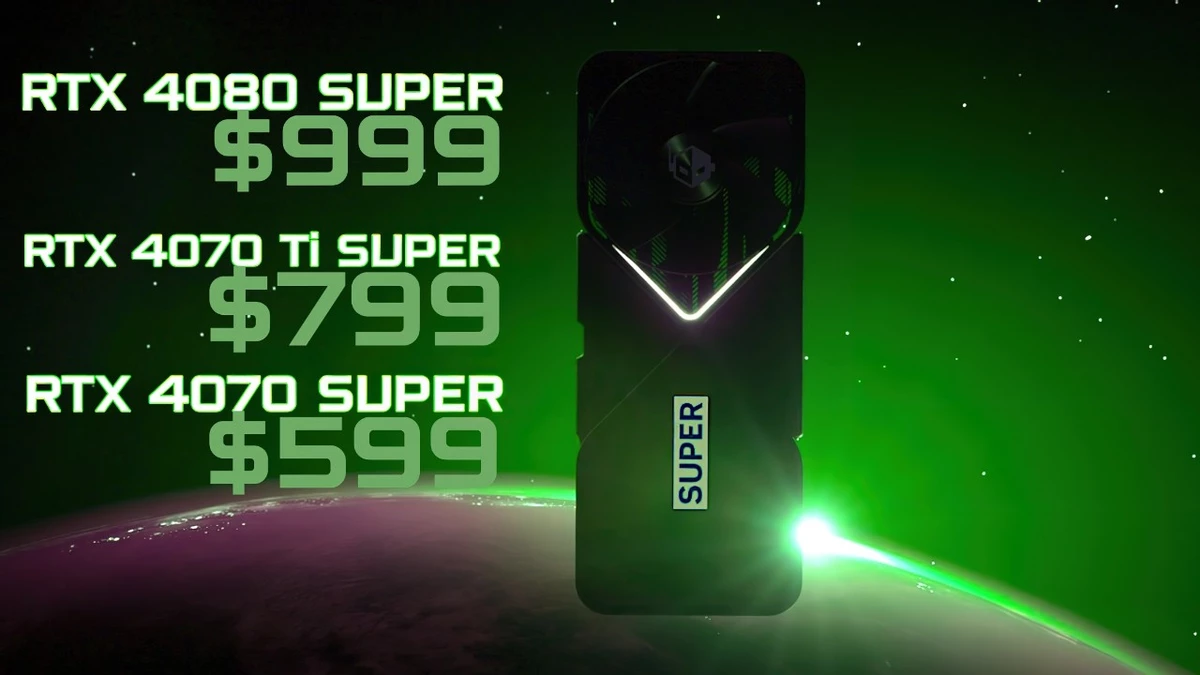 А вот и цены видеокарт NVIDIA RTX 40 Super