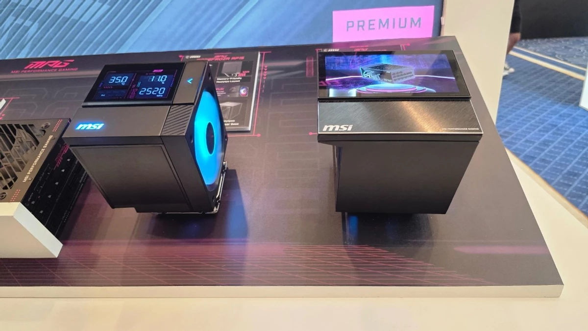 MSI представила новые кулеры MPG CoreFrozr AP15 и AP17 с с дисплеями