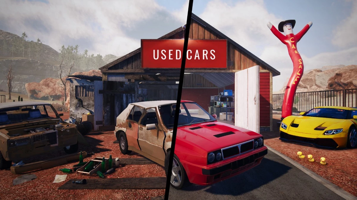 Симулятор автостарьевщика Used Cars Simulator получил масштабное обновление игры Симулятор автостарьевщика Used Cars Simulator получил масштабное обновление игры