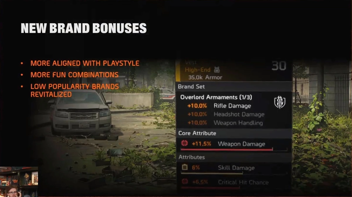 The Division 2 - переработка системы снаряжения The Division 2 - переработка системы снаряжения