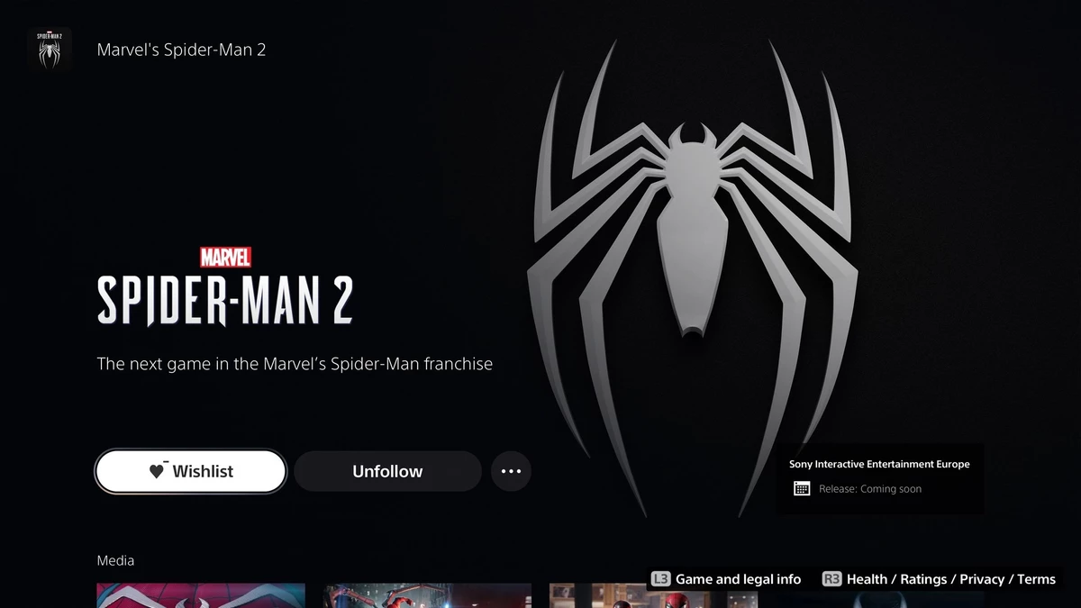 Новые детали Marvel's Spider-Man 2 могут представить 13 декабря. Страница игры появилась в PS Store Новые детали Marvel's Spider-Man 2 могут представить 13 декабря. Страница игры появилась в PS Store