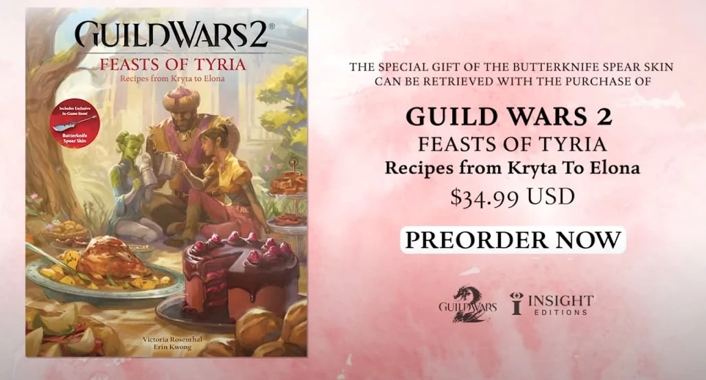  Guild Wars 2 выпускает свою кулинарную книгу