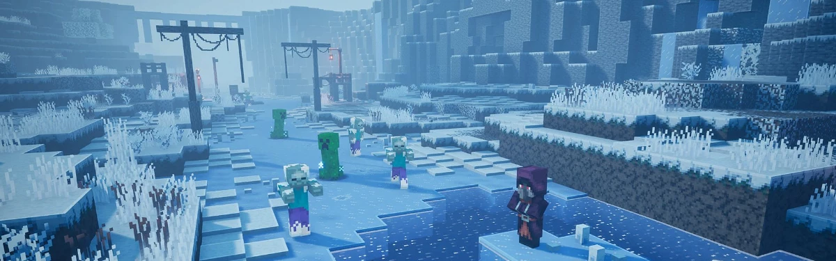 Minecraft Dungeons - Дополнение “Creeping Winter” получило дату релиза Minecraft Dungeons - Дополнение “Creeping Winter” получило дату релиза