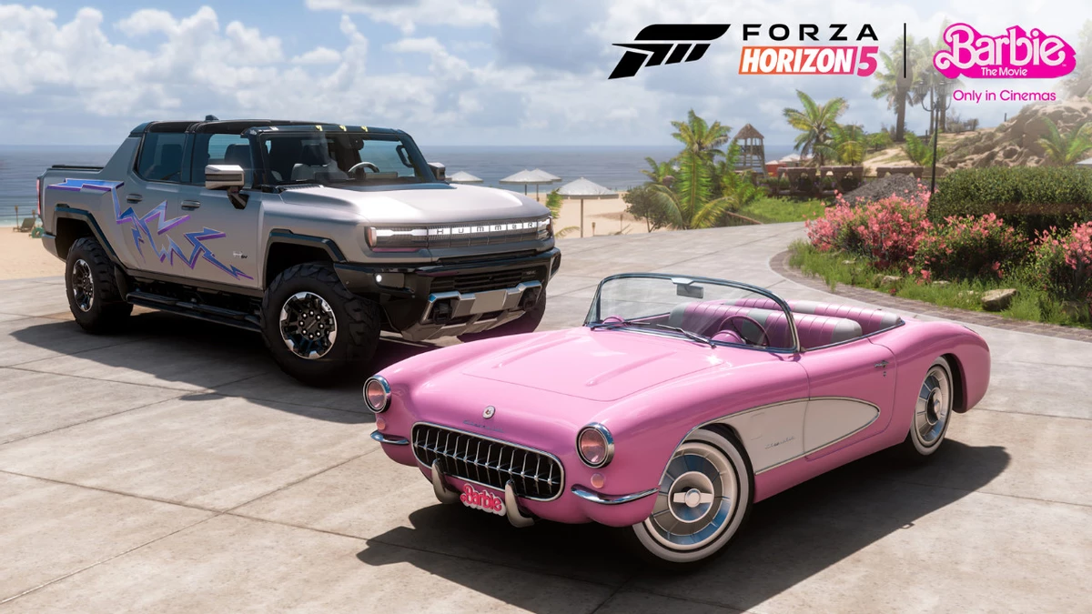 В Forza Horizon 5 добавили автомобили из «Барби» В Forza Horizon 5 добавили автомобили из «Барби»