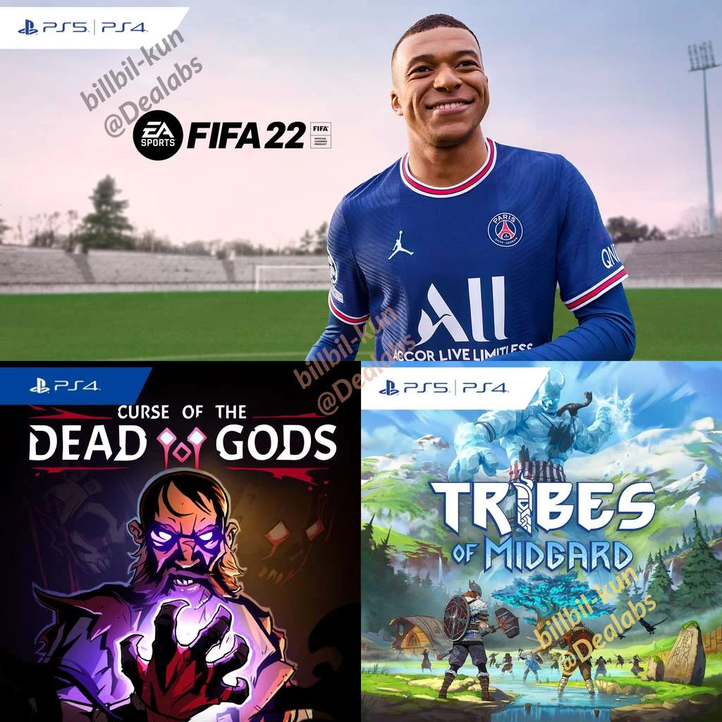 FIFA 22, Tribes of Midgard и Curse of the Dead Gods в майской подборке PS Plus FIFA 22, Tribes of Midgard и Curse of the Dead Gods в майской подборке PS Plus