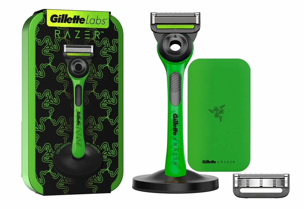 В геймерской бритве Gillette x Razer нет ни RGB подсветки, ни лазера В геймерской бритве Gillette x Razer нет ни RGB подсветки, ни лазера