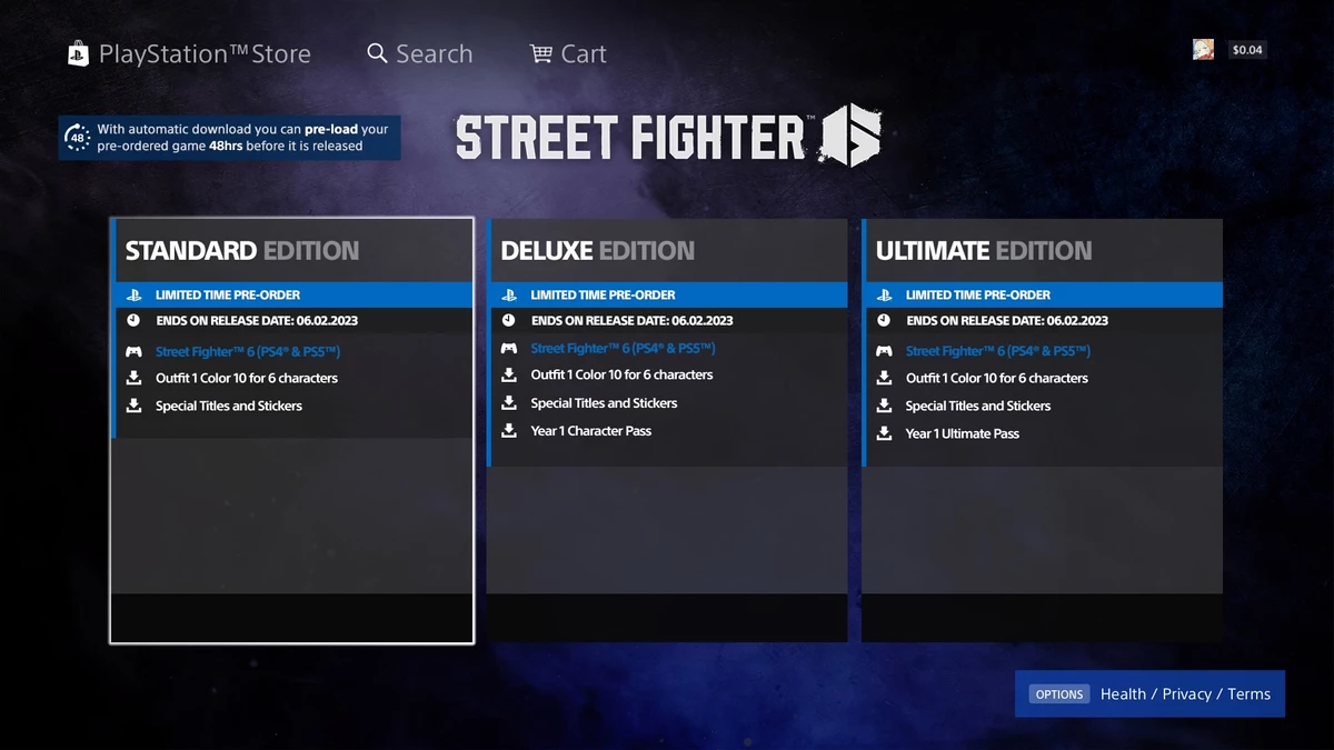 В PS Store появилась дата релиза файтинга Street Fighter 6 В PS Store появилась дата релиза файтинга Street Fighter 6